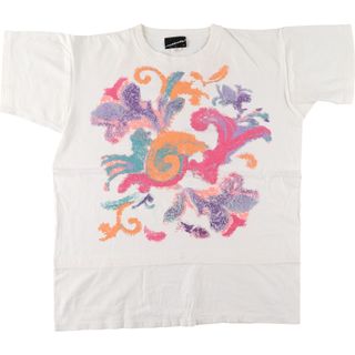 古着 90年代 MARIKA プリントTシャツ USA製 レディースXXL ヴィンテージ /eaa442545(Tシャツ(半袖/袖なし))