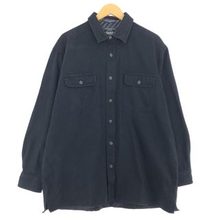 Levi's - 古着 リーバイス Levi's LEVI STRAUSS & CO. 長袖 ワークシャツ メンズXL /eaa443505