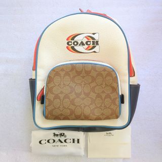 コーチ(COACH)のコーチ COACH リュック ホワイト 可愛い おしゃれ(リュック/バックパック)