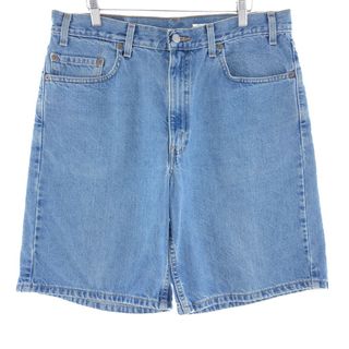 リーバイス(Levi's)の古着 00年代 リーバイス Levi's 550 CLASSIC RELAXED FIT デニムショーツ ハーフパンツ メンズw35 /eaa382277(ショートパンツ)