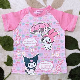 サンリオ - マイメロディー　クロミ　半袖Tシャツ　トップス　90