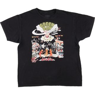 古着 GREEN DAY グリーンデイ バンドTシャツ バンT メンズL /eaa410322(Tシャツ/カットソー(半袖/袖なし))