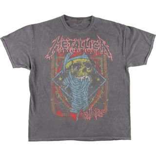 古着 METALLICA メタリカ バンドTシャツ バンT メンズL /eaa442014(Tシャツ/カットソー(半袖/袖なし))