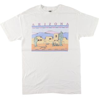 古着 90年代 アンビル Anvil プリントTシャツ USA製 メンズL ヴィンテージ /eaa442552