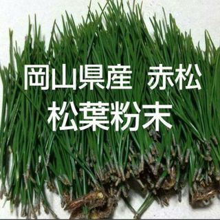 松の葉 乾燥[粉末]50g 岡山県産 赤松の葉 松葉  薬草 アロマ