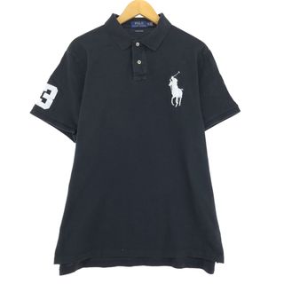 ラルフローレン(Ralph Lauren)の古着 ラルフローレン Ralph Lauren POLO RALPH LAUREN ビックポニー 半袖 ポロシャツ メンズXXL /eaa445767(ポロシャツ)