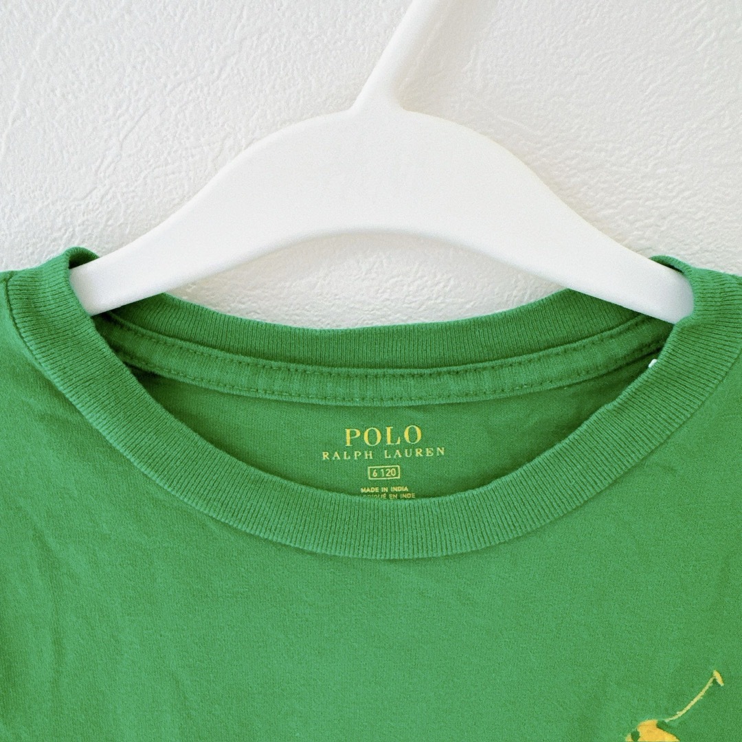 POLO RALPH LAUREN(ポロラルフローレン)のビッグポニーロゴＴ＊120cm＊ポロラルフローレン キッズ/ベビー/マタニティのキッズ服男の子用(90cm~)(Tシャツ/カットソー)の商品写真