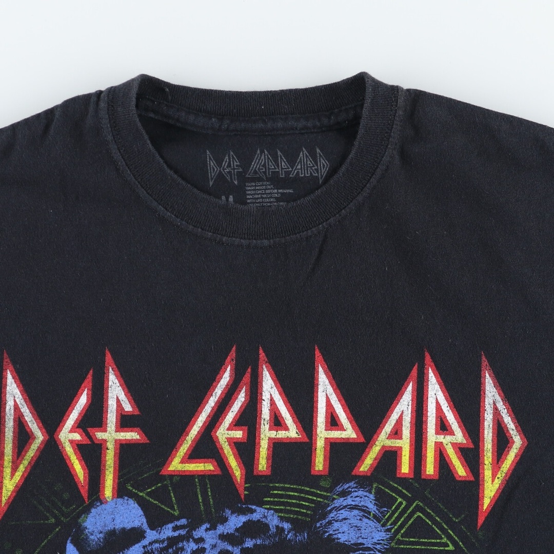 古着 DEF LEPPARD デフレパード バンドTシャツ バンT メンズM /eaa442016 メンズのトップス(Tシャツ/カットソー(半袖/袖なし))の商品写真