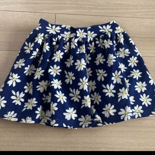 花柄スカート　120cm