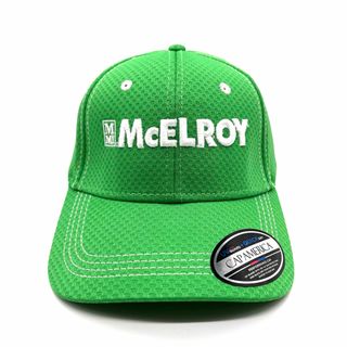 ヴィンテージ(VINTAGE)の【00s】McELROY 企業ロゴキャップ 6パネル 帽子 UVカット 速乾(キャップ)