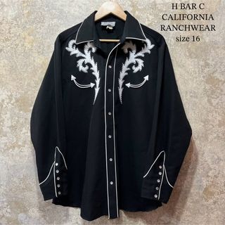 H BAR C CALIFORNIA RANCHWEAR ウエスタンシャツ(シャツ)