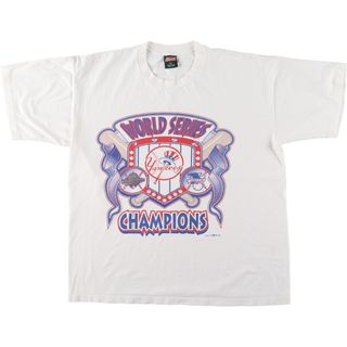 古着 90年代 コールマン Coleman MLB WORLD SERIES 1996 ワールドシリーズ スポーツプリントTシャツ USA製 メンズXL ヴィンテージ /eaa443300(Tシャツ/カットソー(半袖/袖なし))