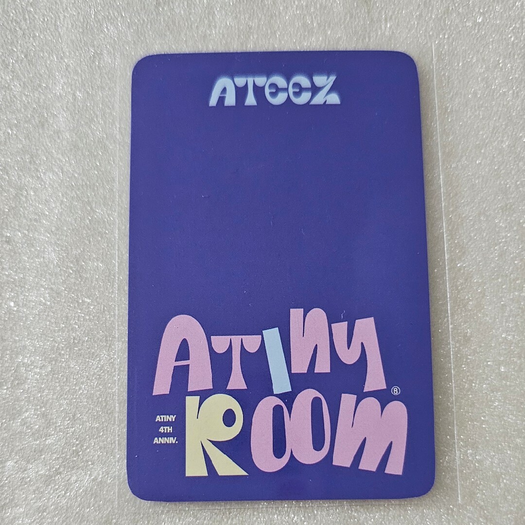 ateez atinyroom ユノ トレカ エンタメ/ホビーのCD(K-POP/アジア)の商品写真