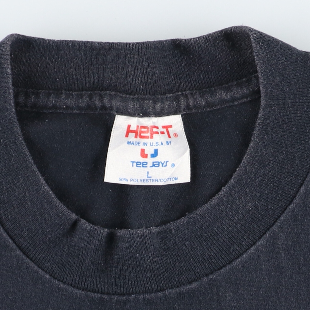 古着 90年代 HEF T プリントTシャツ USA製 メンズL /eaa442020 メンズのトップス(Tシャツ/カットソー(半袖/袖なし))の商品写真