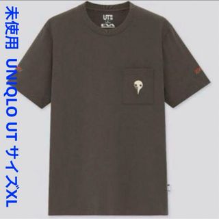 未使用 ユニクロUT エヴァンゲリオン 半袖Tシャツ XL ダークグレー(その他)