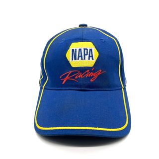 ヴィンテージ(VINTAGE)の【00s】NAPA Racing 刺繍ロゴ レースキャップ 6パネル 帽子(キャップ)