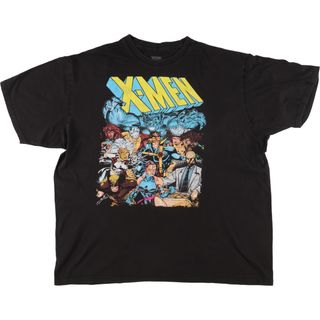 古着 X-MEN エックスメン キャラクタープリントTシャツ メンズXXL /eaa410053(Tシャツ/カットソー(半袖/袖なし))