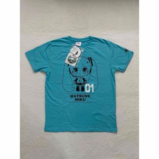 初音ミク　半袖Tシャツ　メンズ　Lサイズ　※タグ付き(Tシャツ/カットソー(半袖/袖なし))