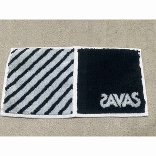 ザバス(SAVAS)の新品　SAVAS  ザバス   ロゴ入り　ハンドタオル　日本製　今治(タオル/バス用品)