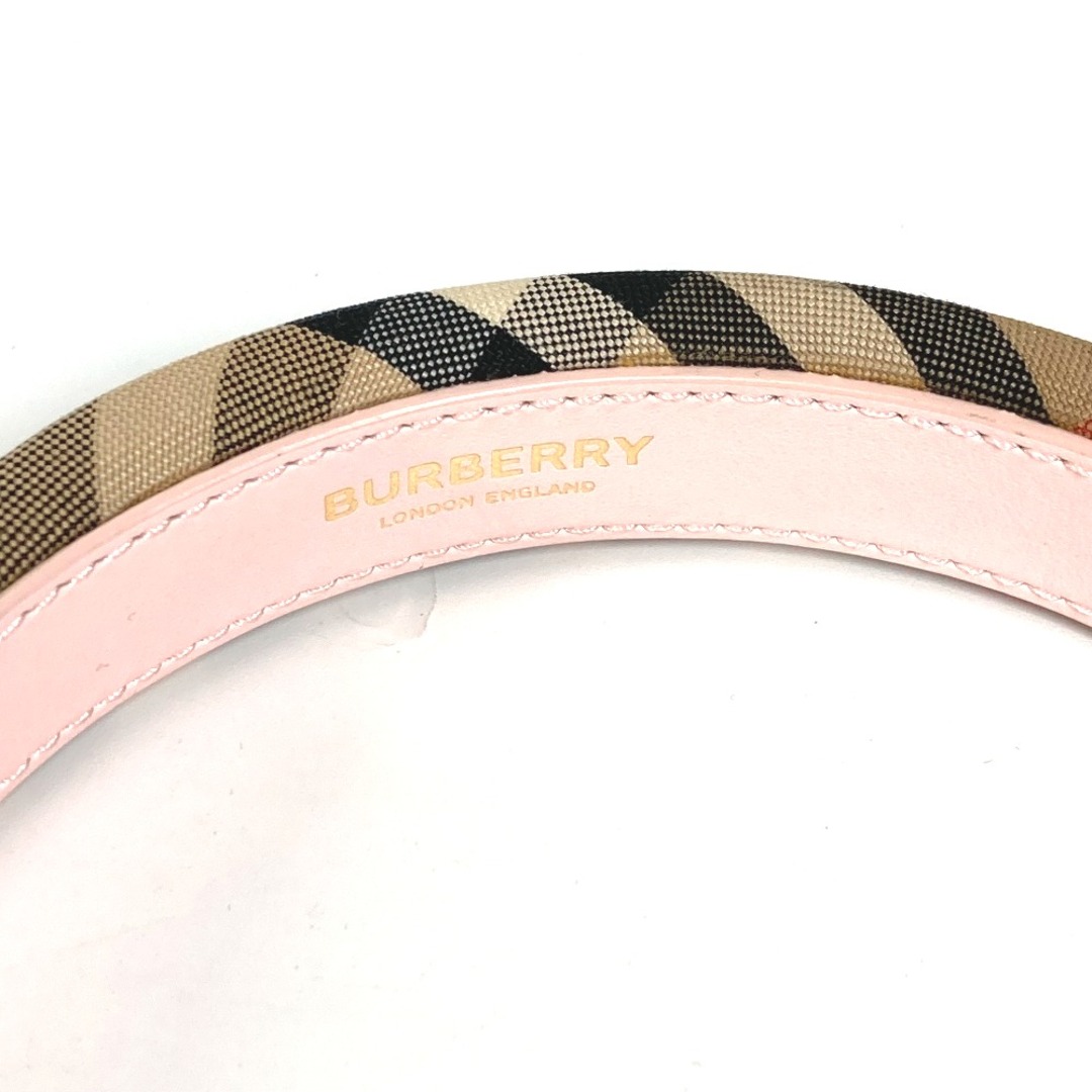 BURBERRY - バーバリー BURBERRY チェック ヘアアクセサリー ヘッド BURBERRY - バーバリー BURBERRY チェック ヘアアクセサリー ヘッド