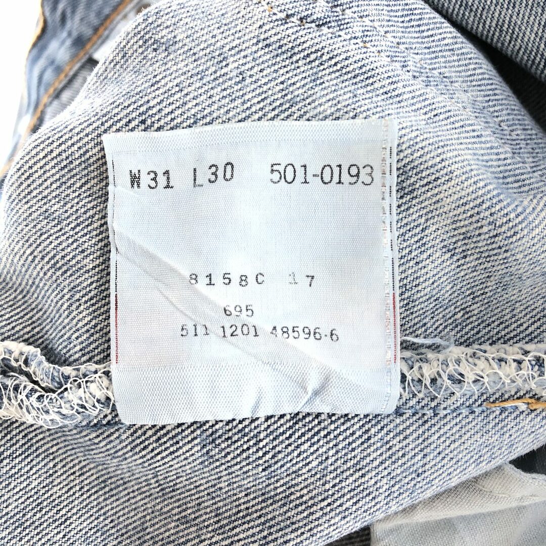 Levi's(リーバイス)の古着 00年代 リーバイス Levi's 501 ストレートデニムパンツ USA製 メンズw30 /eaa391912 メンズのパンツ(デニム/ジーンズ)の商品写真