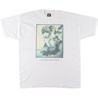 フルーツオブザルーム(FRUIT OF THE LOOM)の古着 90年代 フルーツオブザルーム FRUIT OF THE LOOM アートTシャツ USA製 メンズXL ヴィンテージ /eaa442530(Tシャツ/カットソー(半袖/袖なし))