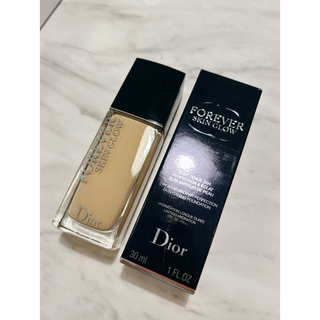 ディオール(Dior)のDior新品ディオールスキン フォーエヴァー フルイド グロウ0N(ファンデーション)