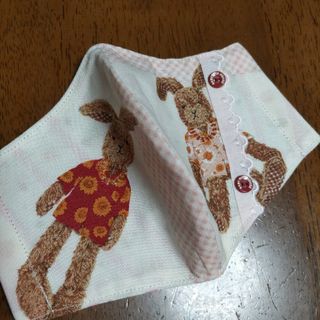 ピンクハウス(PINK HOUSE)のハンドメイド　インナーマスク　うさぎ4(その他)