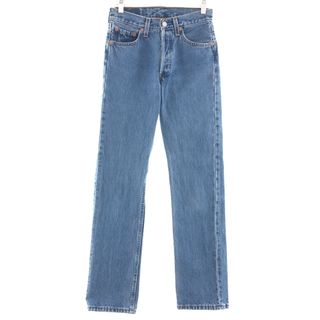 リーバイス(Levi's)の古着 00年代 リーバイス Levi's リーバイス501 STUDENT ストレートデニムパンツ USA製 レディースL(w27) /eaa391851(デニム/ジーンズ)