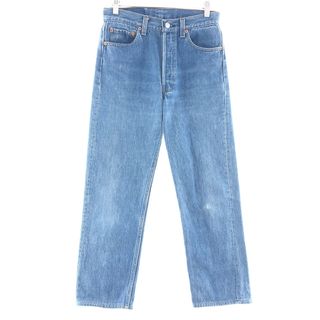 リーバイス(Levi's)の古着 90年代 リーバイス Levi's 501 ストレートデニムパンツ USA製 レディースL(w28) ヴィンテージ /eaa391913(デニム/ジーンズ)