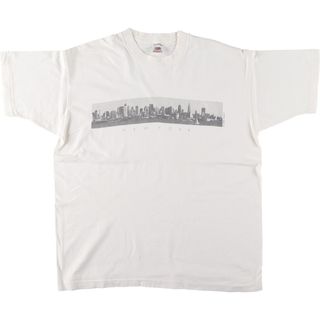 フルーツオブザルーム(FRUIT OF THE LOOM)の古着 90年代 フルーツオブザルーム FRUIT OF THE LOOM プリントTシャツ USA製 メンズXL ヴィンテージ /eaa442533(Tシャツ/カットソー(半袖/袖なし))