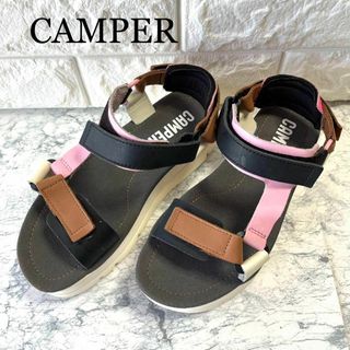 美品 CAMPER ORUGA UP 厚底 プラットフォームサンダル 36