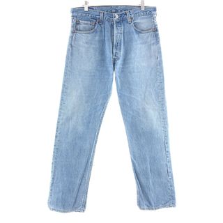 リーバイス(Levi's)の古着 90年代 リーバイス Levi's 501 ストレートデニムパンツ USA製 メンズw32 ヴィンテージ /eaa391884(デニム/ジーンズ)