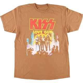 古着 KISS キッス バンドTシャツ バンT メンズL /eaa442002(Tシャツ/カットソー(半袖/袖なし))