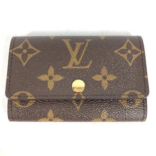 ルイヴィトン(LOUIS VUITTON)のルイヴィトン LOUIS VUITTON キーケース ミュルティクレ 6 M62630 モノグラム 6連 キーケース モノグラムキャンバス ブラウン 未使用(その他)