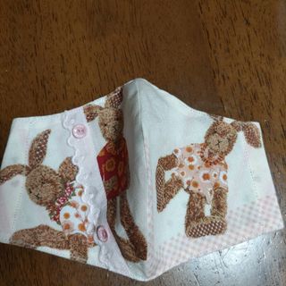 ピンクハウス(PINK HOUSE)のハンドメイド　インナーマスク　うさぎ5(その他)