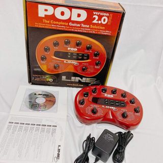 Line 6 POD Version 2.0 取説&アダプタ付き 商品箱あり(エフェクター)