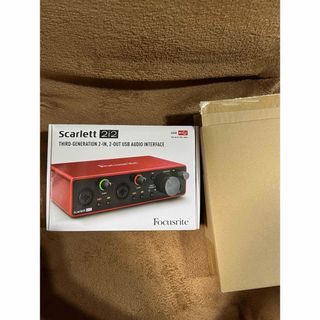 美品　focusrite Scarlett 2i2(gen3)