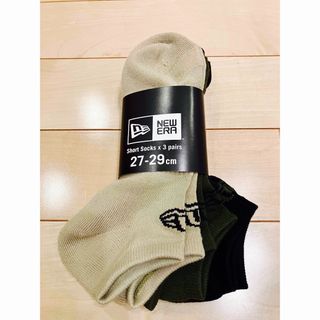 NEW ERA - 本日発送OK NEW ERA ショートソックス 3色セット 未使用 新品