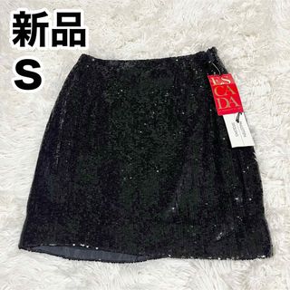 ESCADA - 【新品】エスカーダ スパンコール タイトスカート シルク100%