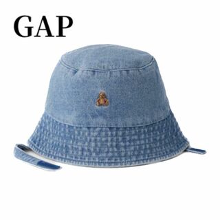 ベビーギャップ(babyGAP)のBaby gapデニム バケットハット ベビーギャップ子供用帽子ブルー(帽子)