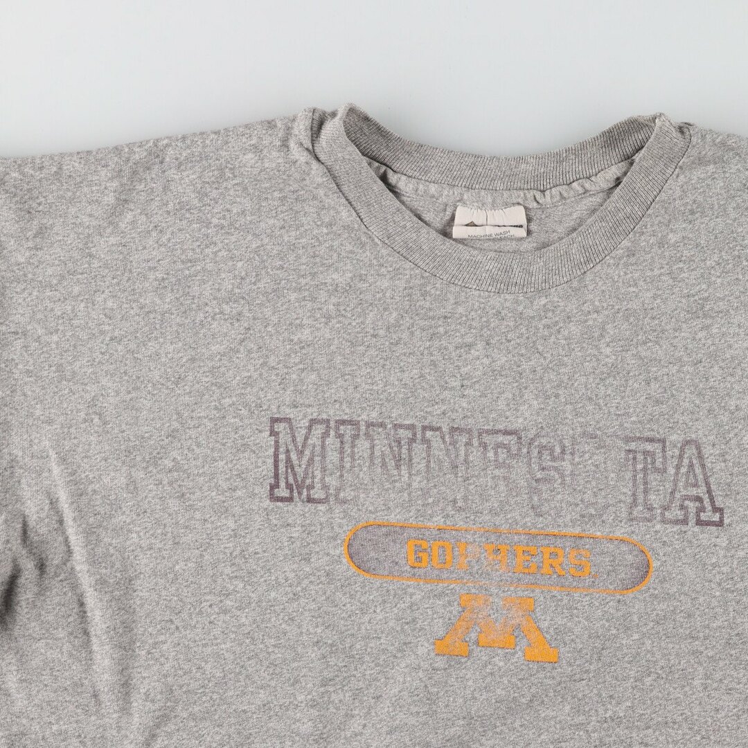 古着 90年代 THE COTTON EXCHANGE MINNESOTA  ミネソタ大学 カレッジTシャツ USA製 メンズXXL ヴィンテージ /eaa429629 メンズのトップス(Tシャツ/カットソー(半袖/袖なし))の商品写真