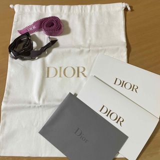 ディオール(Dior)のDior リボン、巾着袋(ショップ袋)