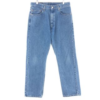 リーバイス(Levi's)の古着 00年代 リーバイス Levi's 505 REGULAR FIT STRAIGHT LEG テーパードデニムパンツ メンズw34 /eaa391831(デニム/ジーンズ)