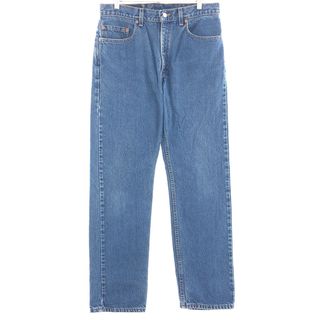 リーバイス(Levi's)の古着 00年代 リーバイス Levi's 505 REGULAR FIT STRAIGHT LEG テーパードデニムパンツ USA製 メンズw32 /eaa391854(デニム/ジーンズ)