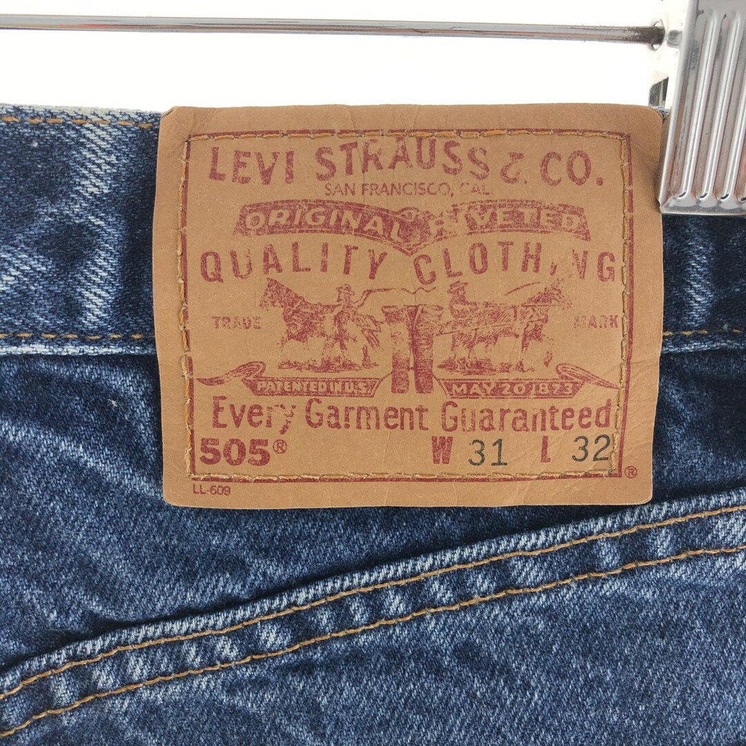 Levi's(リーバイス)の古着 00年代 リーバイス Levi's 505 REGULAR FIT テーパードデニムパンツ USA製 メンズw31 /eaa391876 メンズのパンツ(デニム/ジーンズ)の商品写真