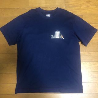 ユニクロ(UNIQLO)のUNIQLO UTモンスターズ・インク  ネイビー  メンズM(Tシャツ/カットソー(半袖/袖なし))