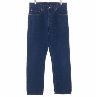 リーバイス(Levi's)の古着 00年代 リーバイス Levi's 505 REGULAR FIT STRAIGHT LEG テーパードデニムパンツ USA製 メンズw33 /eaa391818(デニム/ジーンズ)