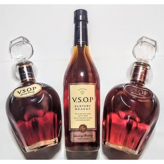 サントリー(サントリー)の大人気国産ブランデー (サントリーVSOPスリムボトル & VSOP) 3本格安(ブランデー)