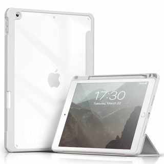 【色:グレー】Aoub iPad 9世代 ケース 10.2 インチ iPad ケ